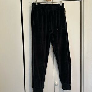 Champion men’s velvet sweat pant joggers black new with tags size medium